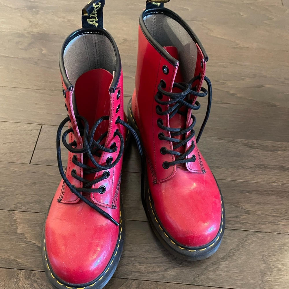 Cherry Red Doc Martens 🍒
